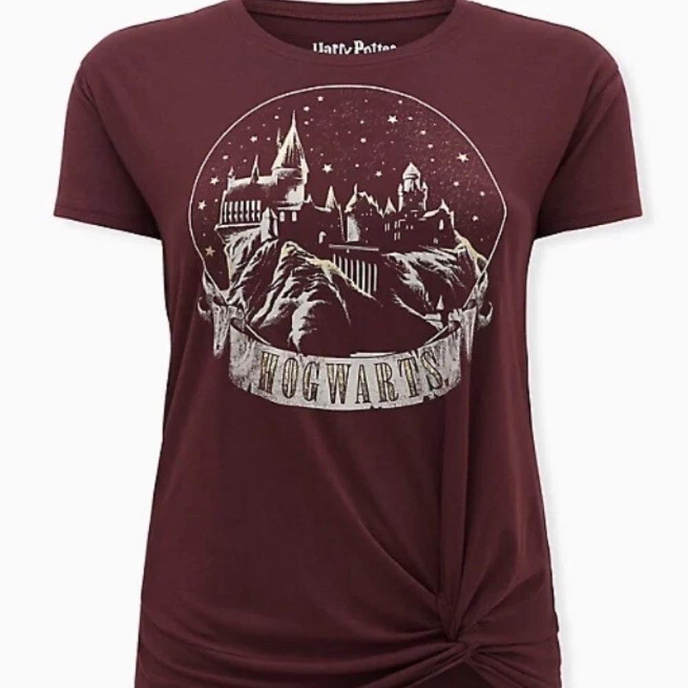 Torrid Burgundy Harry Potter Graphic Tee